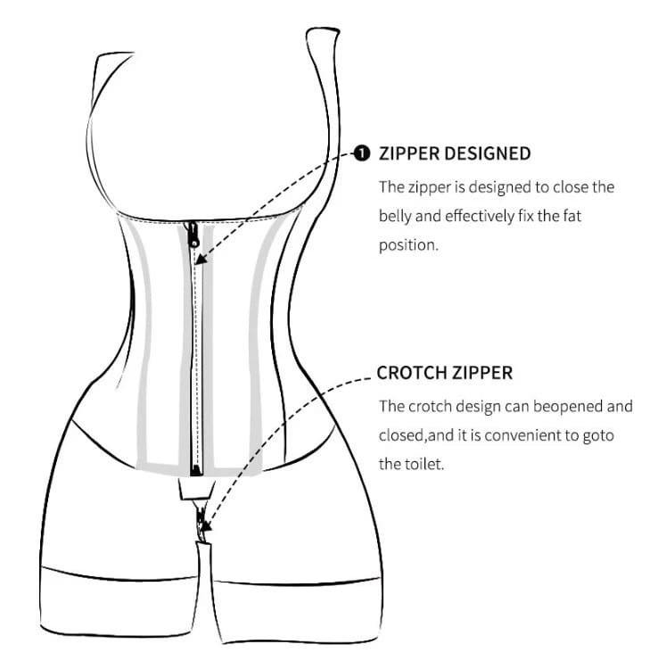 1pc Colombian Tummy Control  Shapewear